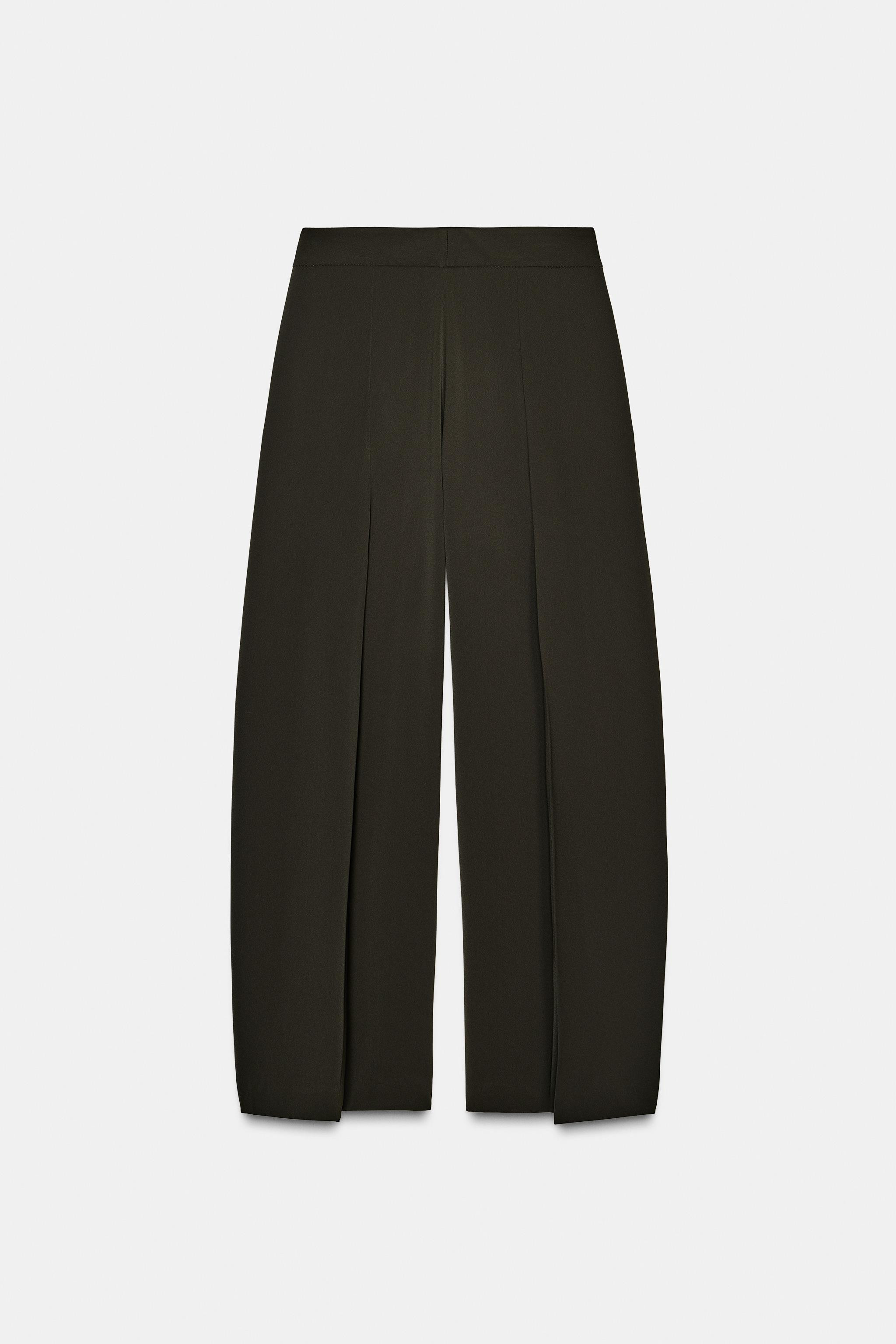FLOWING TROUSERS WITH DARTS ZW COLLECTION | Zara US