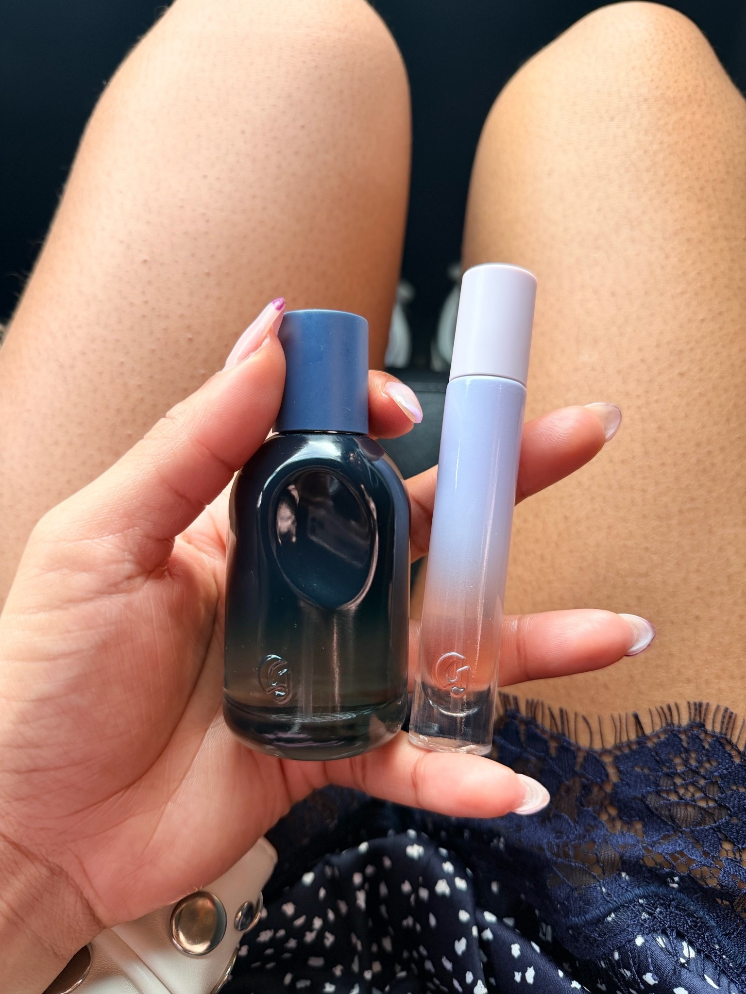 I’m obsessed! I like to layer them or wear them separately! 

The blue one is perfect for all seasons because it has a warm undertone and the lavender is fresh and floral 😍

#LTKootd #LTKBeauty #LTKU