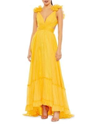 Ruffle A Line Gown | Saks Fifth Avenue OFF 5TH