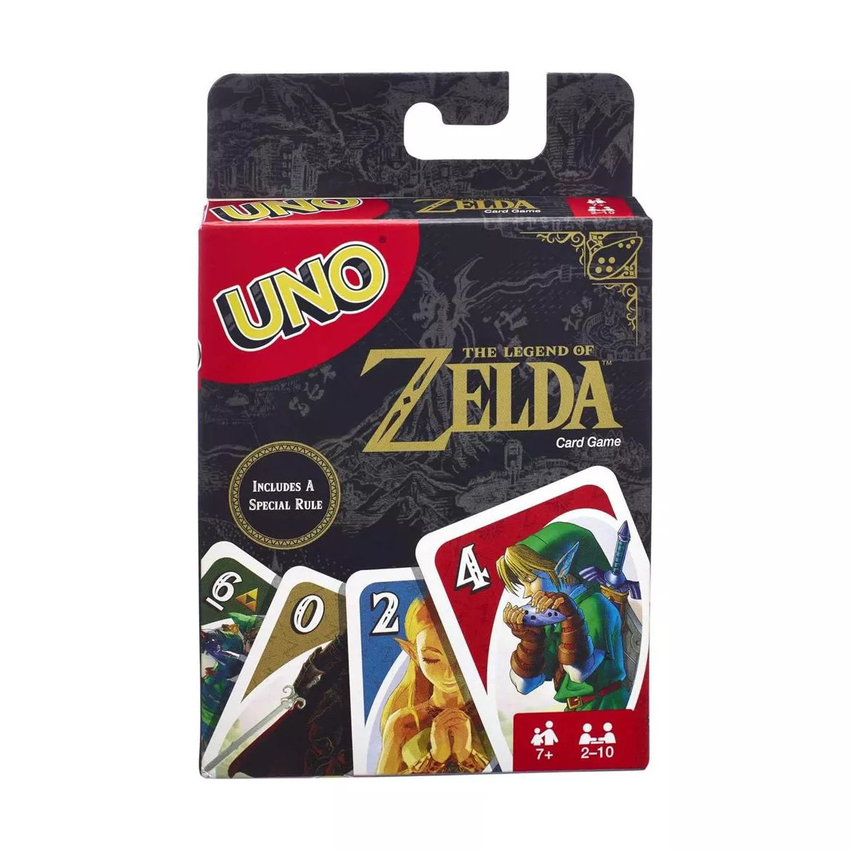 Mattel Games UNO The Legend of Zelda Card Game for Family Night with Graphics from The Legend of ... | Target