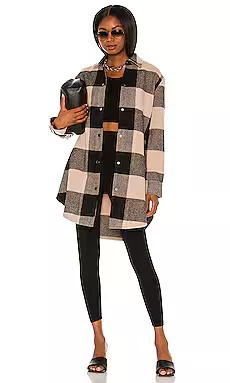 BB Dakota Buffalo Plaid Jacket, Fall Fashion