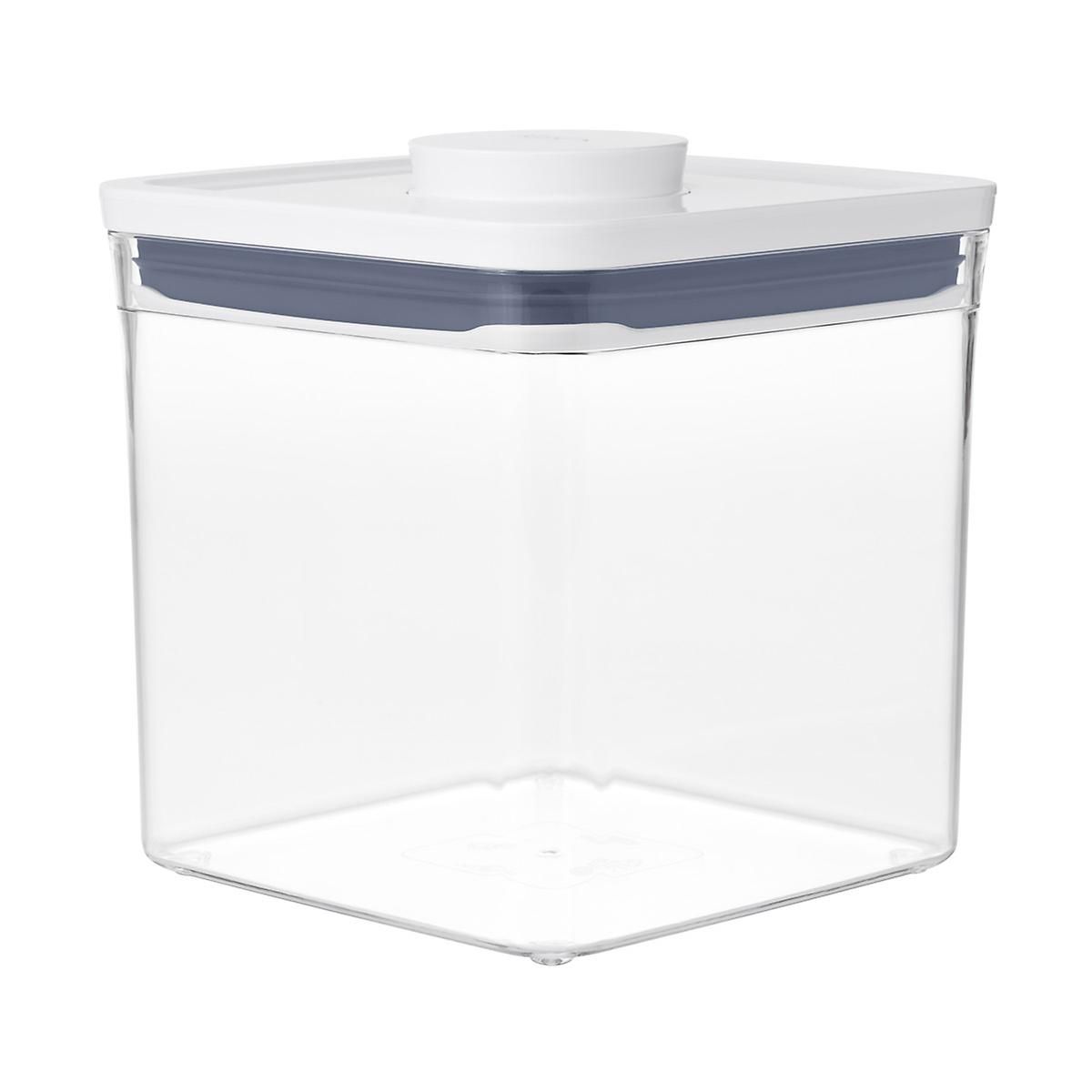 OXO 2.8 qt. POP Container Big Square Short | The Container Store
