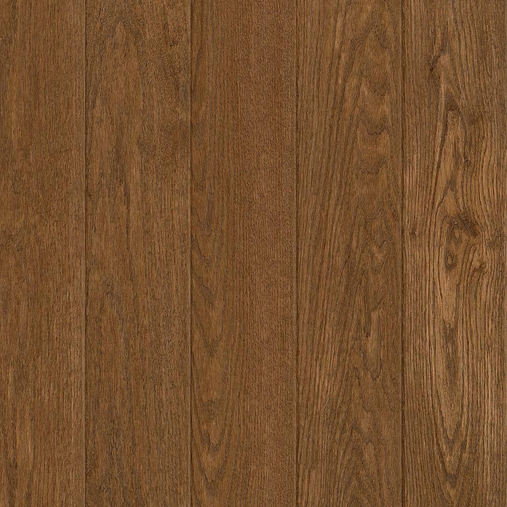American Vintage Scraped Bear Creek Oak 3/4 in. T x 5 in. W x Varying L Solid Hardwood Flooring (... | The Home Depot