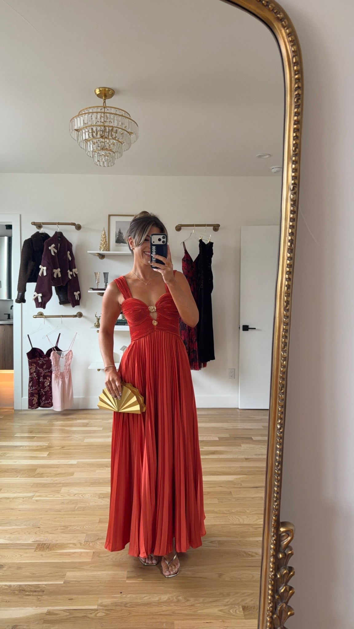 Orange plated wedding guest or holiday event dress from Amazon

Electric picks code: emerson20
Revolve code: tulip

Sized down to a 0

Wedding guest
Formal event
Orange gown
Pleated dress
Gold accents
Holiday party
Special occasion 

#LTKSeasonal #LTKWedding #LTKHoliday