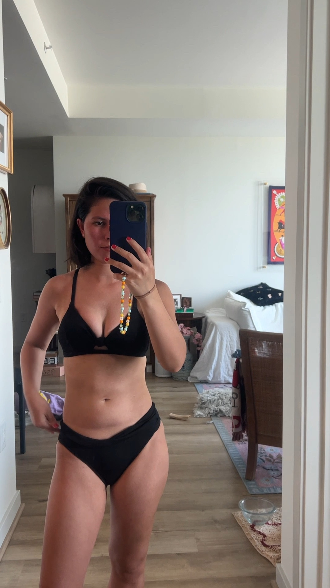 Top size 2 
Bottoms size 8

Seafolly bikini bottoms, black bikini, black swimsuit, black two piece, Sezane swim 

#LTKActive #LTKSummerSales #LTKVideo
