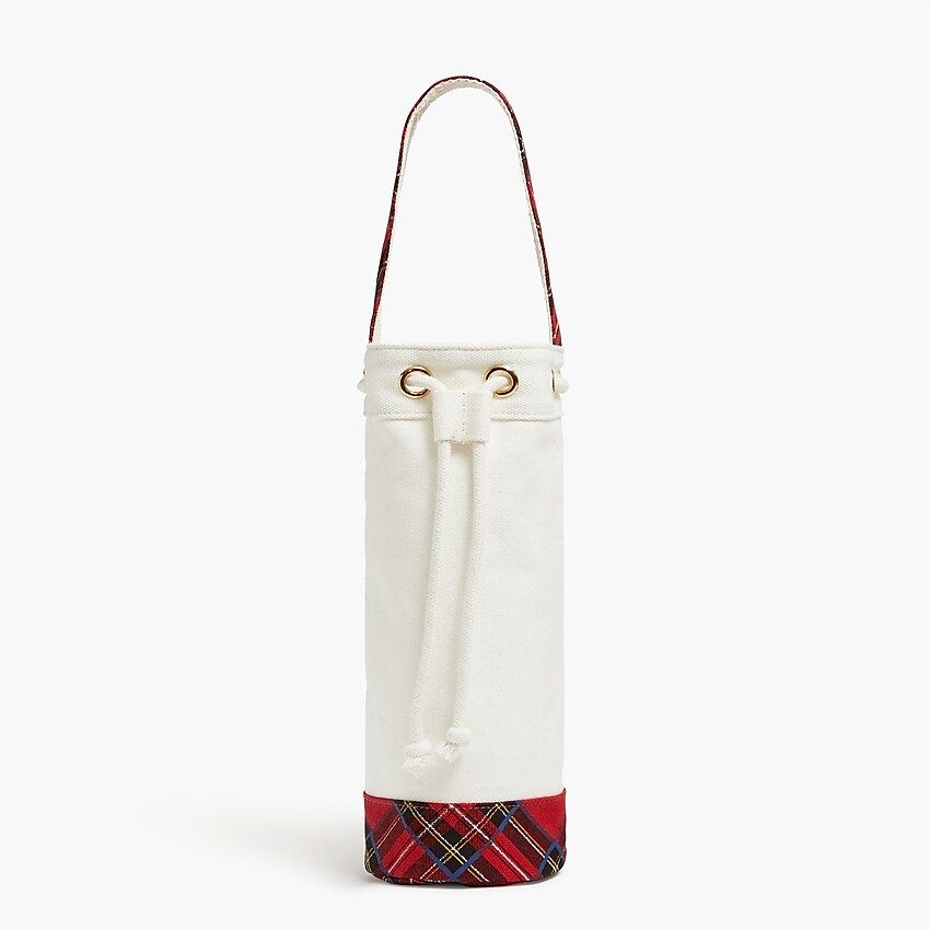 Tartan wine bag | J.Crew Factory