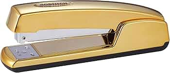 Bostitch Office Professional Metal Executive Stapler, 20 Sheet Capacity, Gold Chrome (B5000-GOLD) | Amazon (US)
