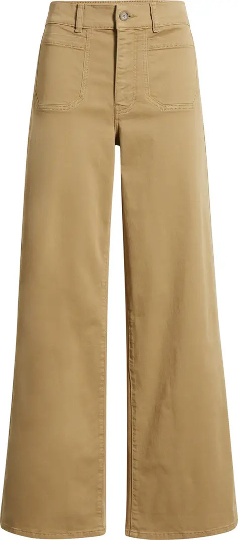 Le Slim Modernist Pocket Palazzo Jeans | Nordstrom