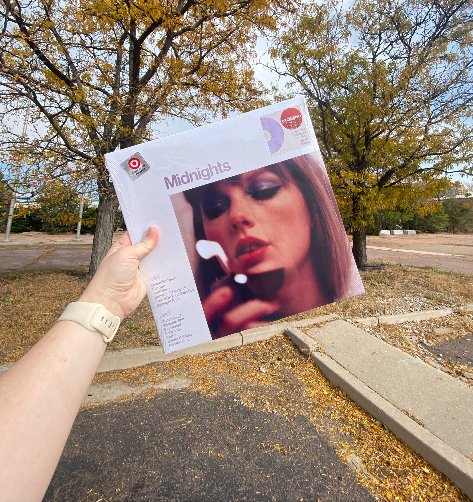 Exclusive Lavender Target version of Taylor Swift’s Midnights Vinyl Album

#LTKhome #LTKunder50 #LTKFind