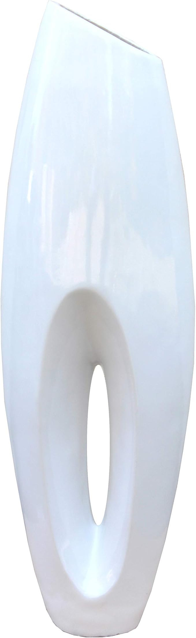 Uniquewise(TM) Modern White Large Floor Vase - 40 Inch | Amazon (US)