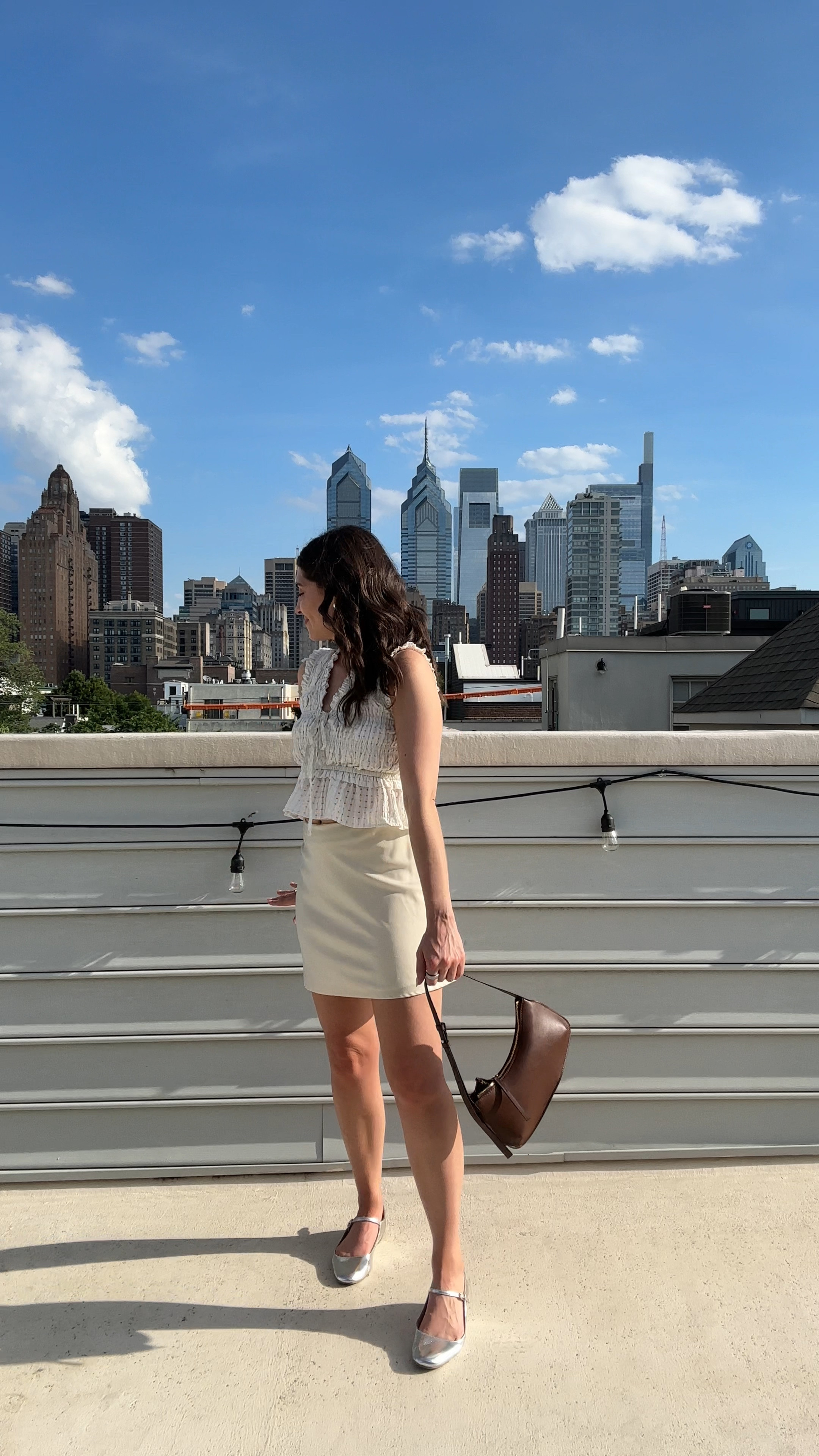 Birthday dinner outfit 🤍

Mini skirt, brown purse, silver Mary Jane flats, summer outfit, date night outfit, petite outfit, petite style 



#LTKsalealert #LTKVideo #LTKshoecrush
