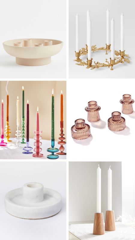 Thanksgiving table decor 
Candlesticks and taper candles for the holiday tablescape 

#LTKhome #LTKSeasonal #LTKHoliday