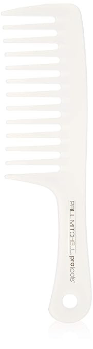 Paul Mitchell Pro Tools Detangler Comb, Wide Tooth Comb Detangles Wet or Dry Hair Milky White | Amazon (US)