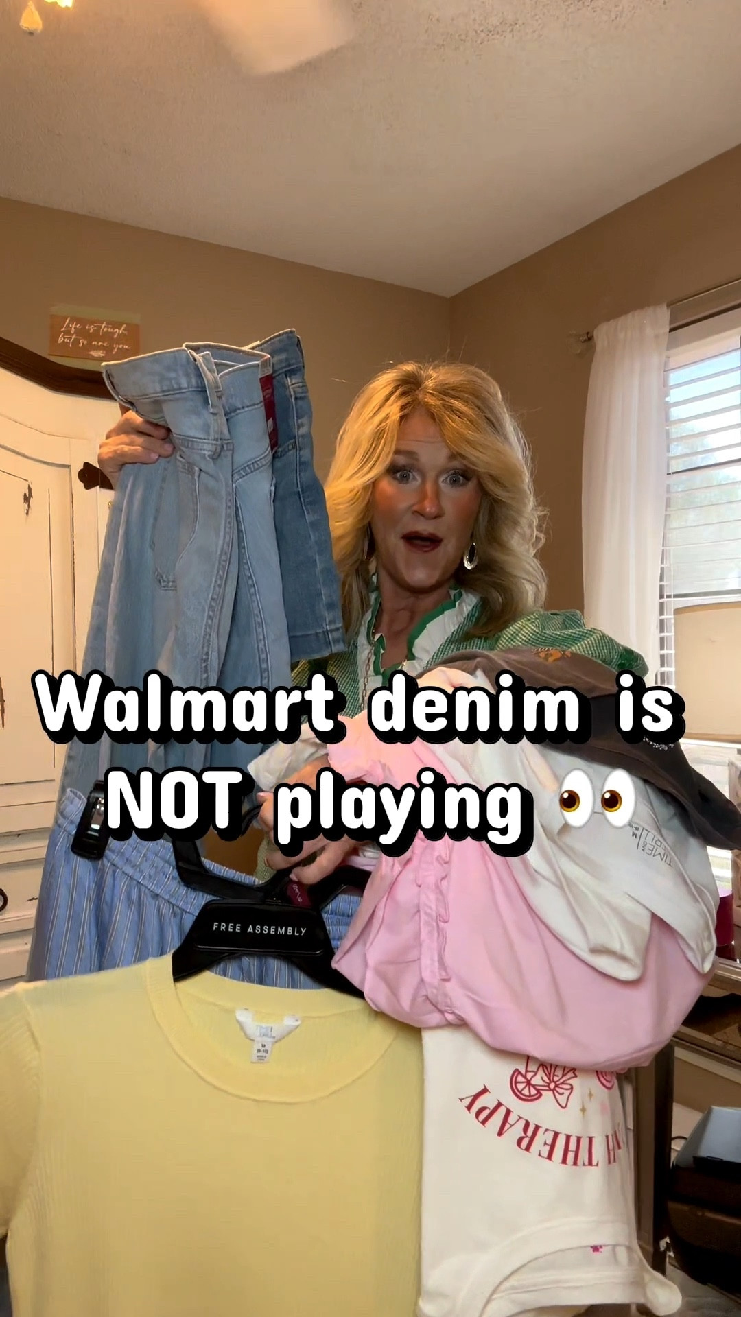 Affordable pieces that actually fit GOOD 🙌
Linking everything I grabbed!

#walmart fashion, #walmart finds, #affordable outfits, #denim outfits, #casual outfits, #spring outfits, #mom style #everyday outfits, #budget fashion, #walmarthaul

#LTKU #LTKOver40 #LTKActive