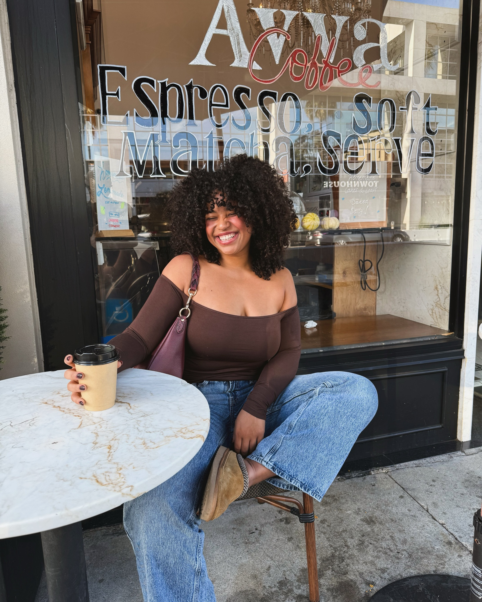 This new longsleeve off the shoulder brami top by klassy network is SO comfy for fall/winter 

jeans
koolaburra
uggs


#LTKStyleTip #LTKFindsUnder100 #LTKSeasonal