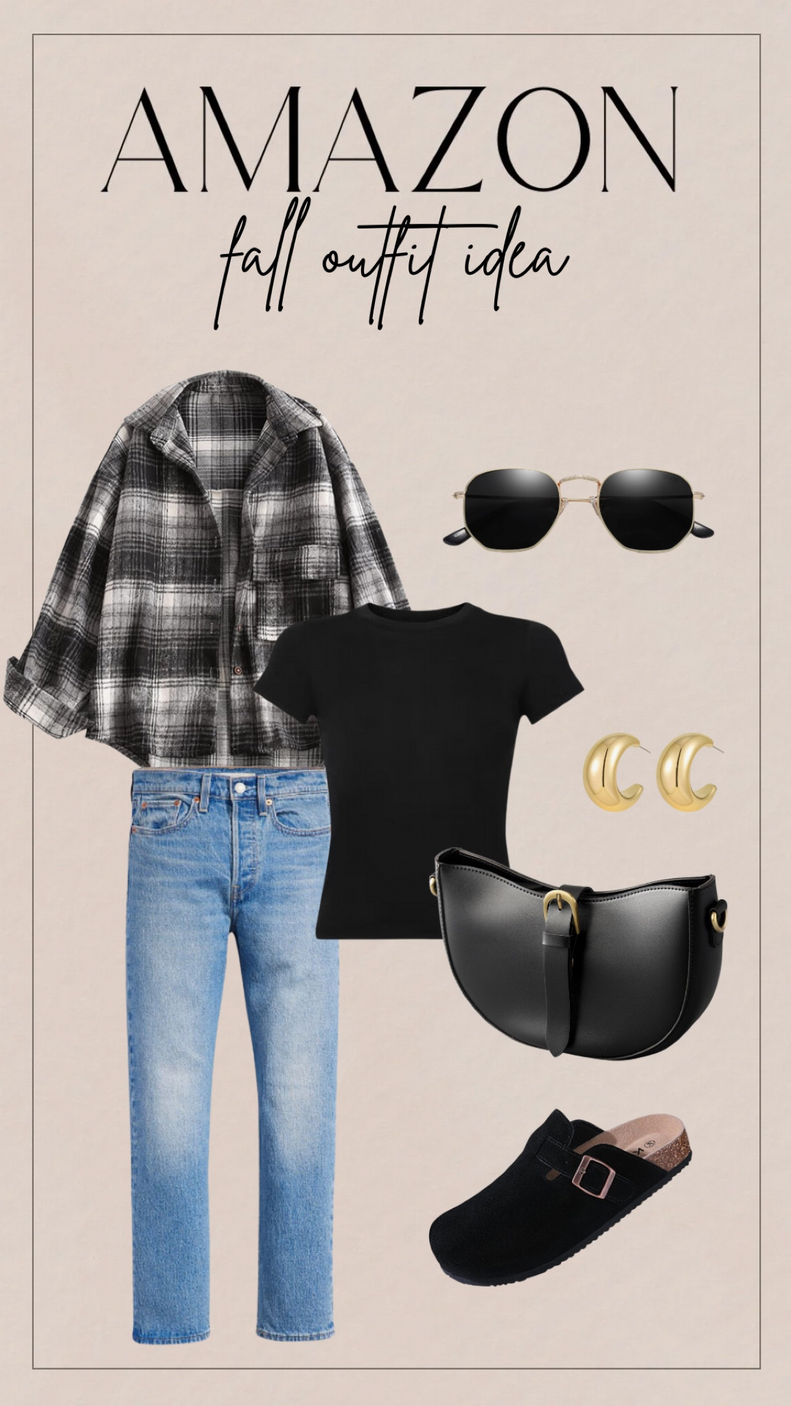 Casual cute fall outfit idea from Amazon!

#amazonfashion

Amazon fashion. Amazon plans button down flannel. Amazon denim. Neutral fall outfit  

#LTKFindsUnder50 #LTKSaleAlert #LTKMidsize