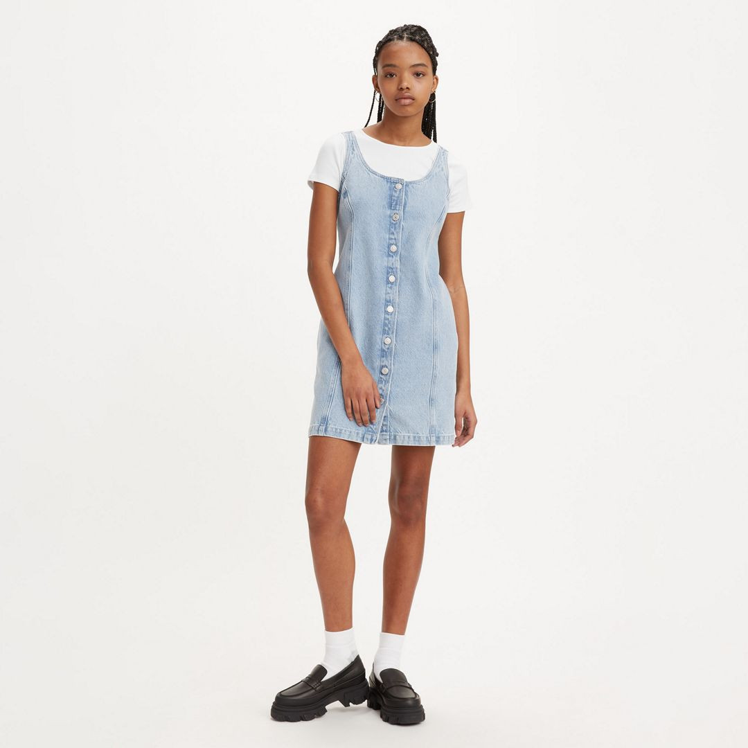 Levi's Tuli Denim Mini Dress - Women's M | Levi's US