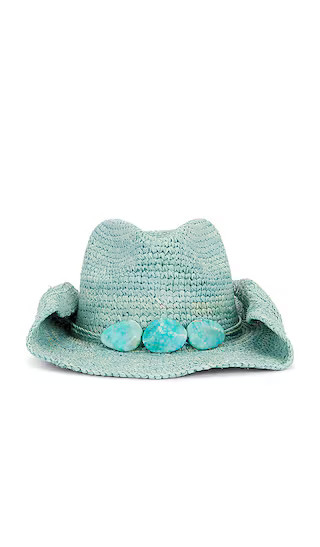 Billie Cowboy Hat in Seagreen | Revolve Clothing (Global)