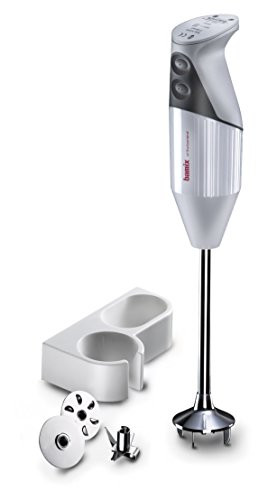 Bamix Pro-2 G200 Professional Series NSF Rated 200 Watt 2 Speed 3 Blade Immersion Hand Blender with Wall Bracket | Amazon (US)