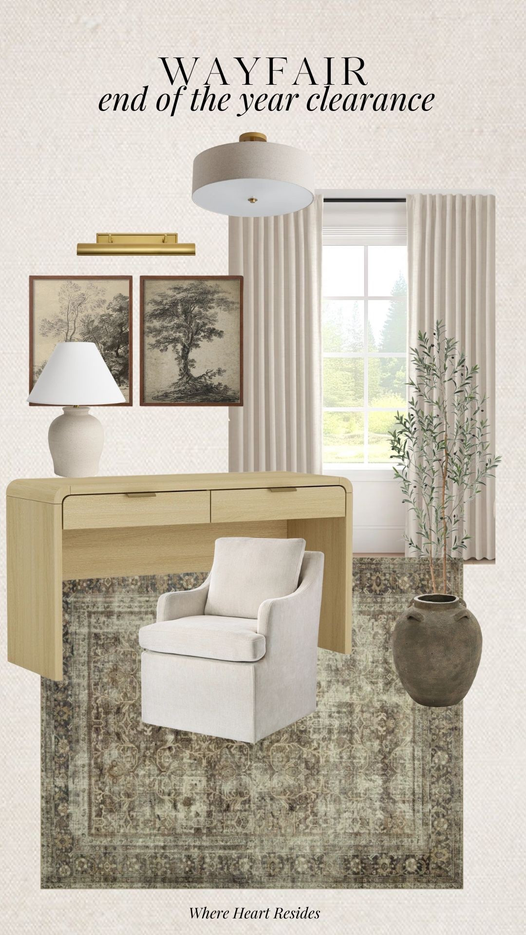 Wayfair’s End of Year Clearance is happening now, with up to 60% off so home finds, plus free & easy delivery on orders over $35! 

Whether you’re swapping a few pieces or doing a full refresh, this is such a good time to shop. I’ve linked my favorites below for you ✨

#ad @wayfair #wayfairpartner #wayfair #homeoffice #desk #homerefresh

#LTKSaleAlert #LTKHome