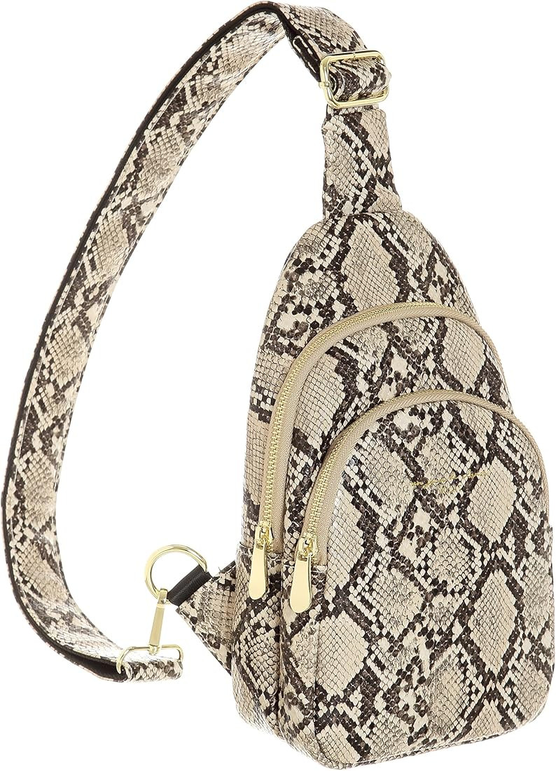 Small Sling Bag Fanny Packs Crossbody Bags Gifts for Women Men | Amazon (US)