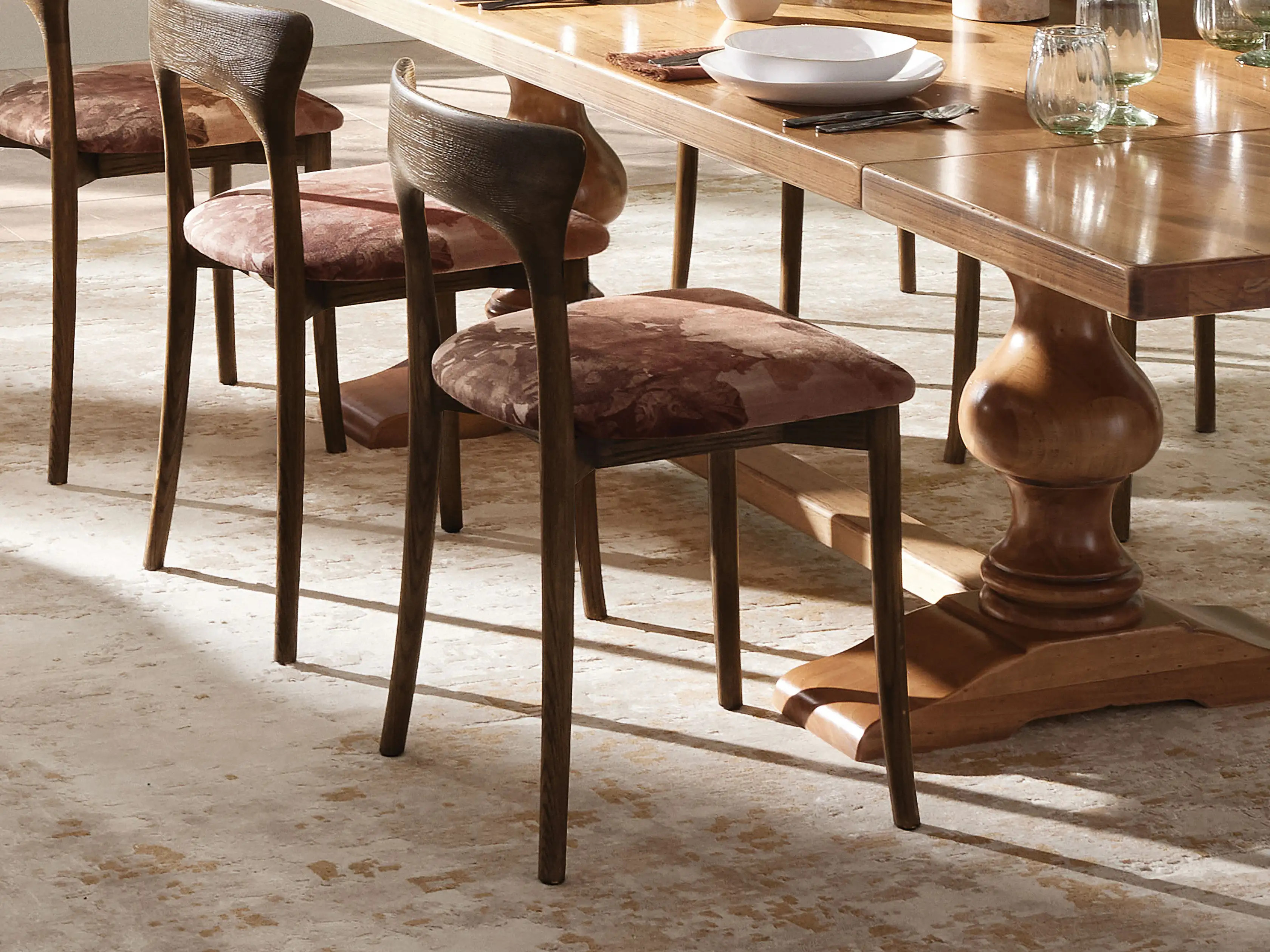 Sinclair Dining Side Chair in Mocha | Arhaus