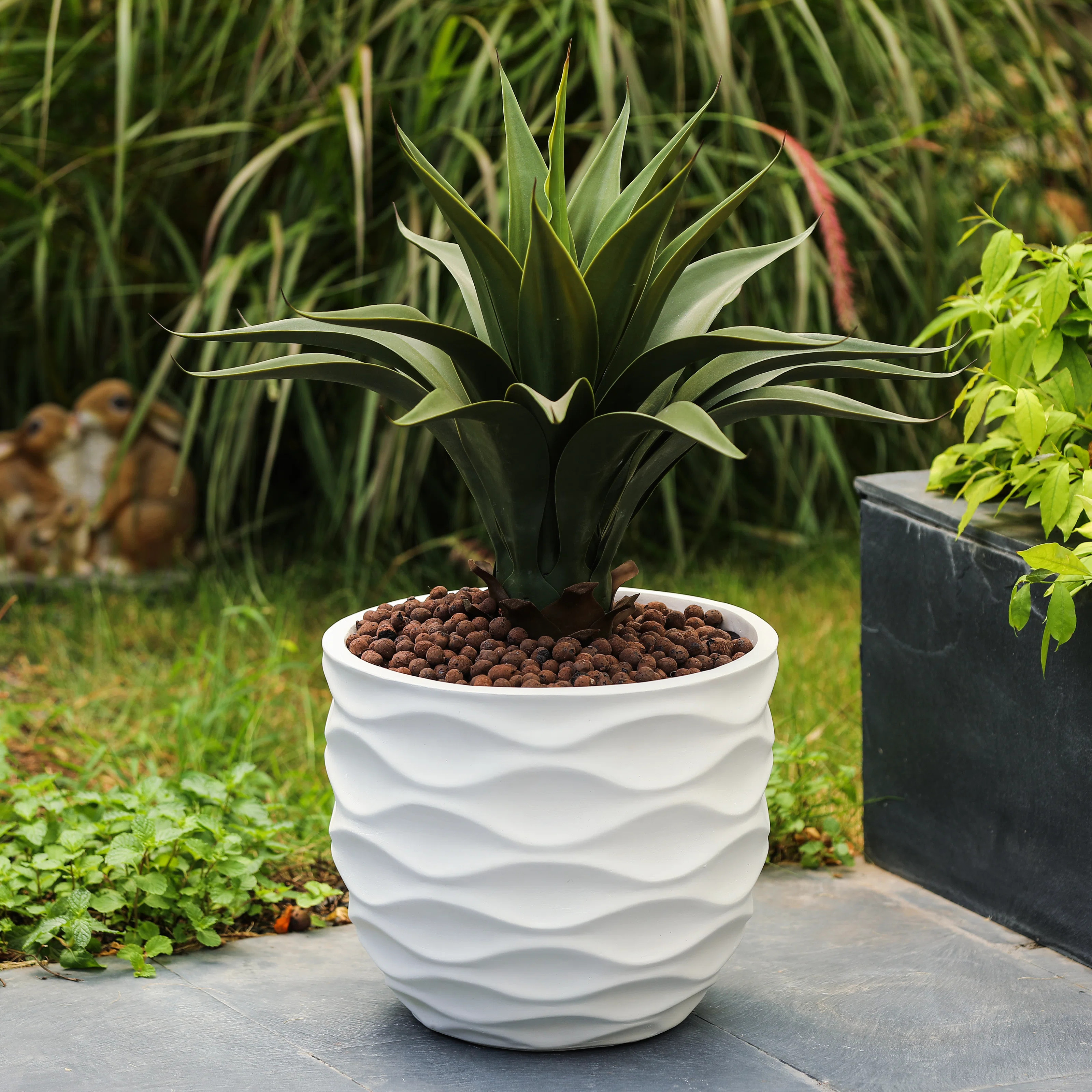 Magnesium Oxide Pot Planter | Wayfair North America