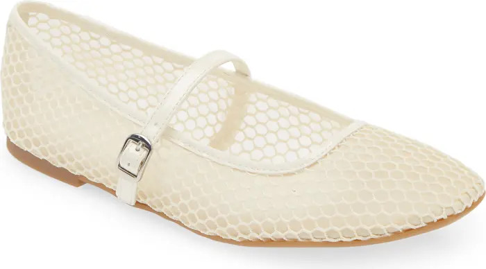 Desi Mary Jane Mesh Flat (Women) | Nordstrom