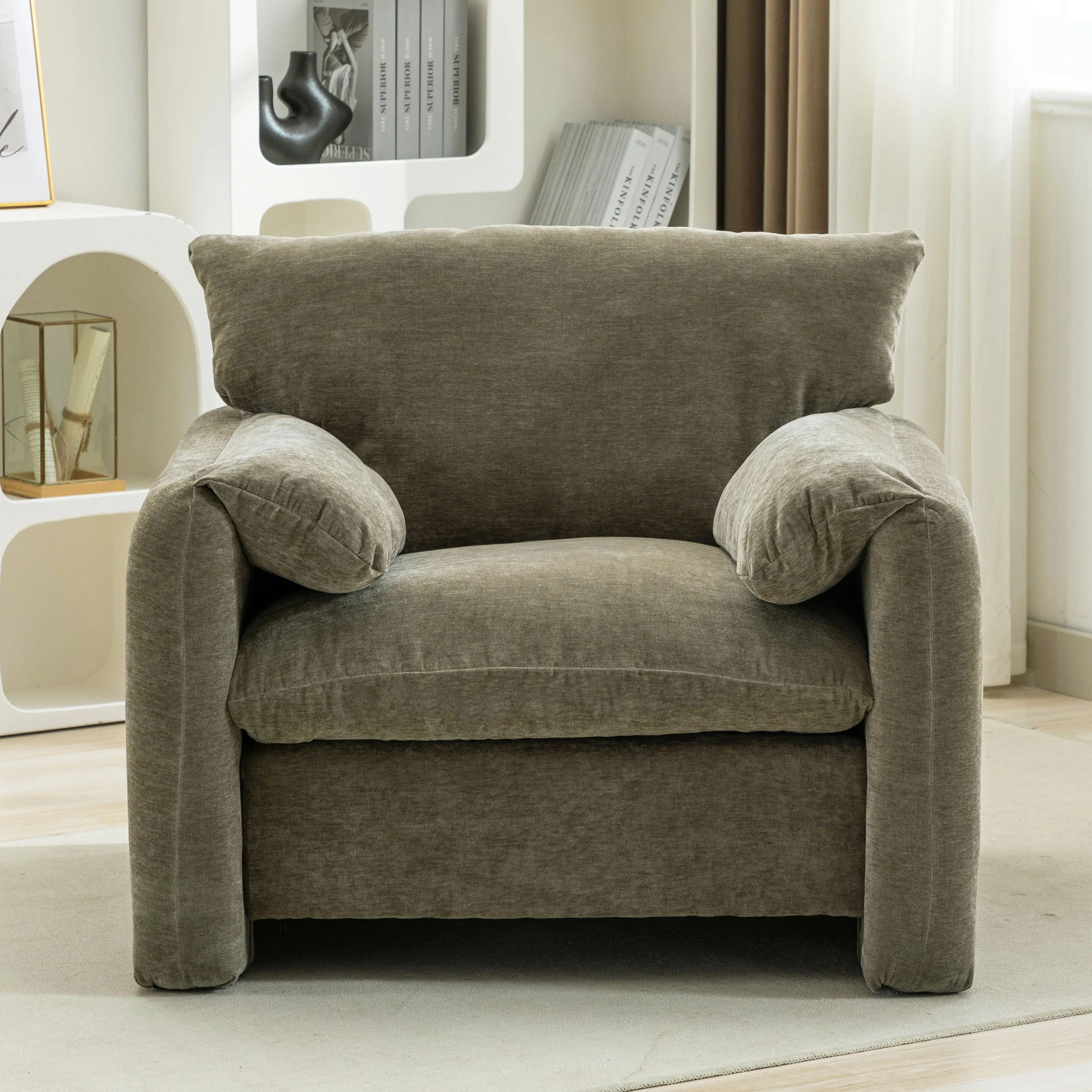 38.5" Wide Upholstered Accent Armchair | Wayfair North America