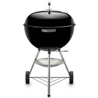 Weber Original Kettle 22 in. Charcoal Grill in Black 741001 - The Home Depot | The Home Depot