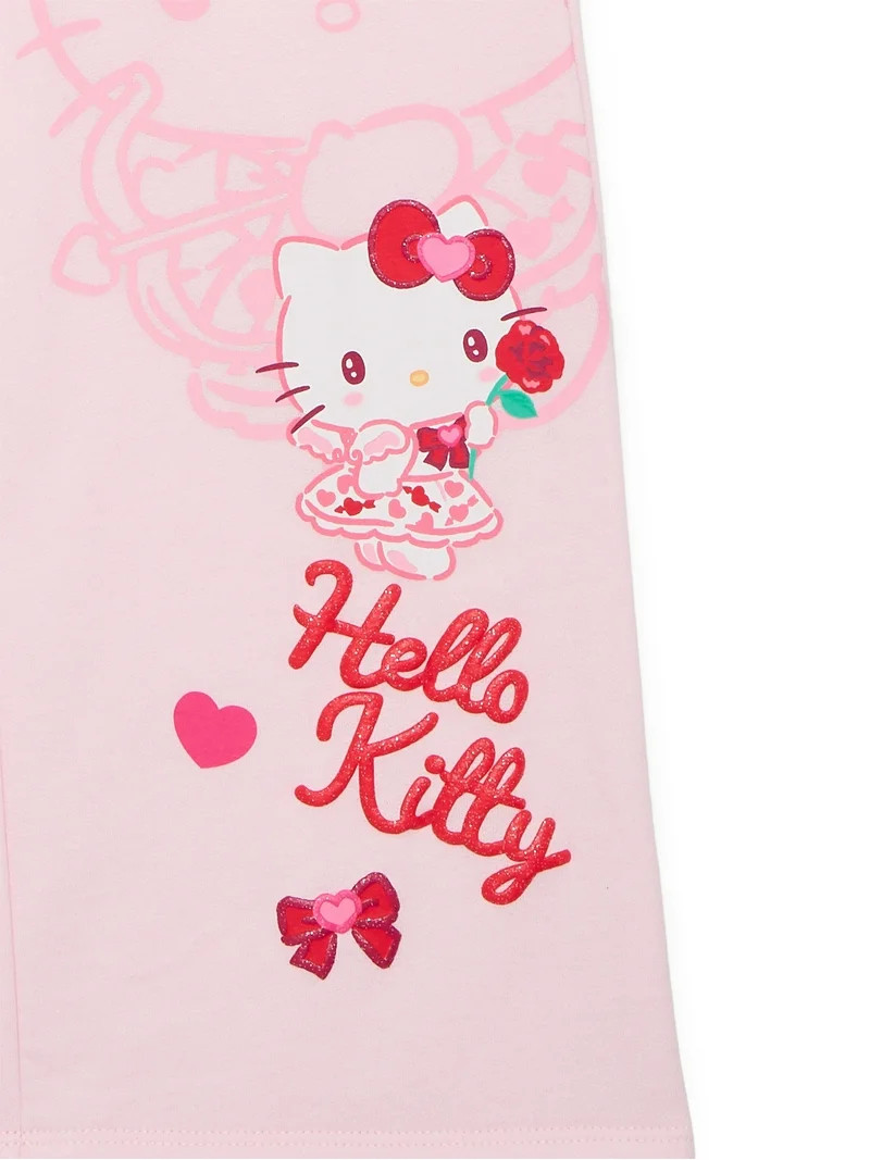 Hello Kitty Girls Valentine's Day Fleece Pants, Sizes 4-16 | Walmart (US)