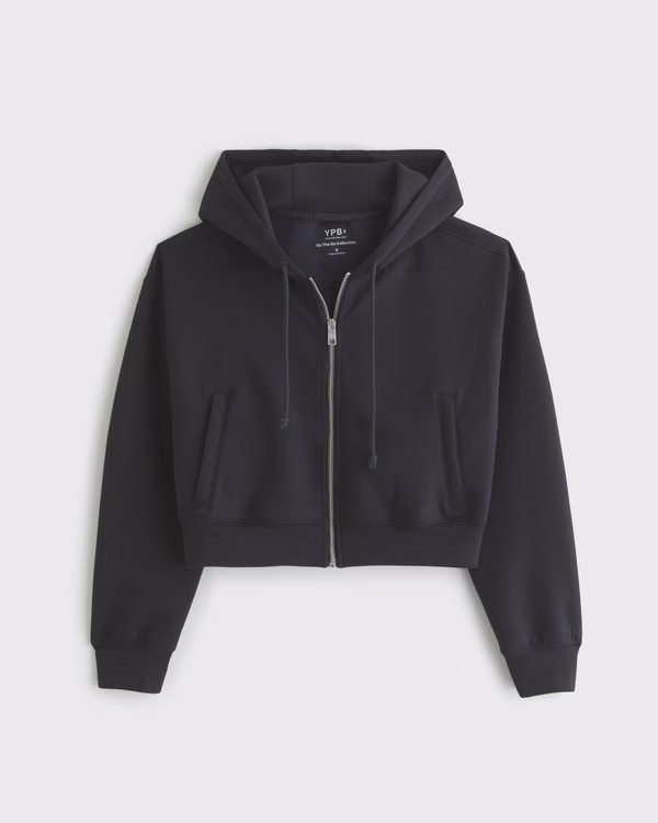 YPB neoKNIT On The Go Mini Full-Zip | Abercrombie & Fitch (US)