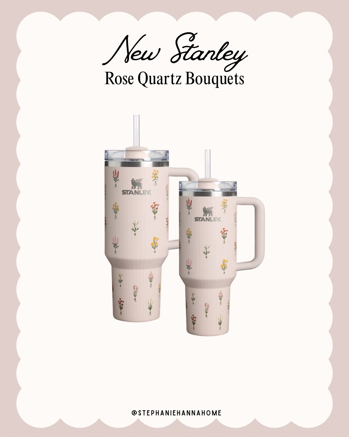 New Stanley - Rose Quartz Bouquets Quencher

#LTKMothersDay #LTKSeasonal #LTKActive