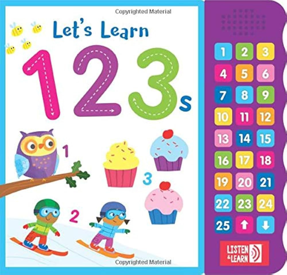 Let's Learn 123s-With 27 Fun Sound Buttons, this Book is the Perfect Introduction to Counting! (L... | Amazon (US)