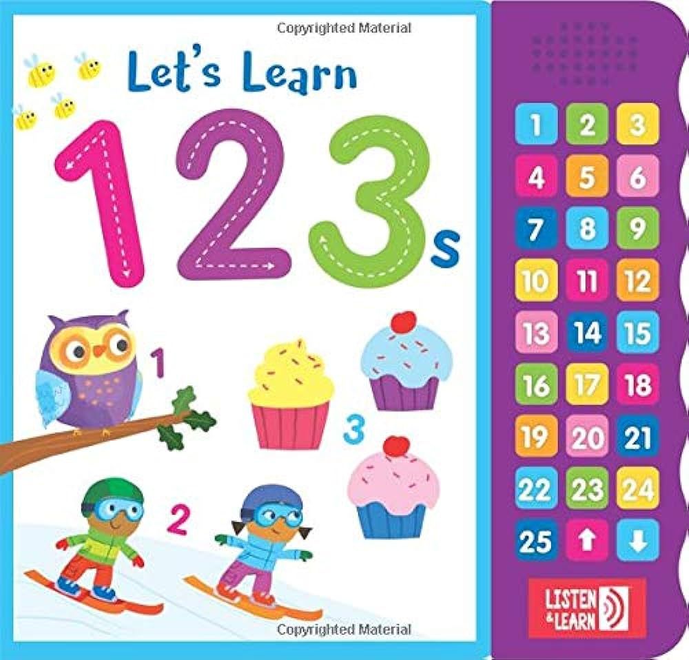 Let's Learn 123s-With 27 Fun Sound Buttons, this Book is the Perfect Introduction to Counting! (L... | Amazon (US)