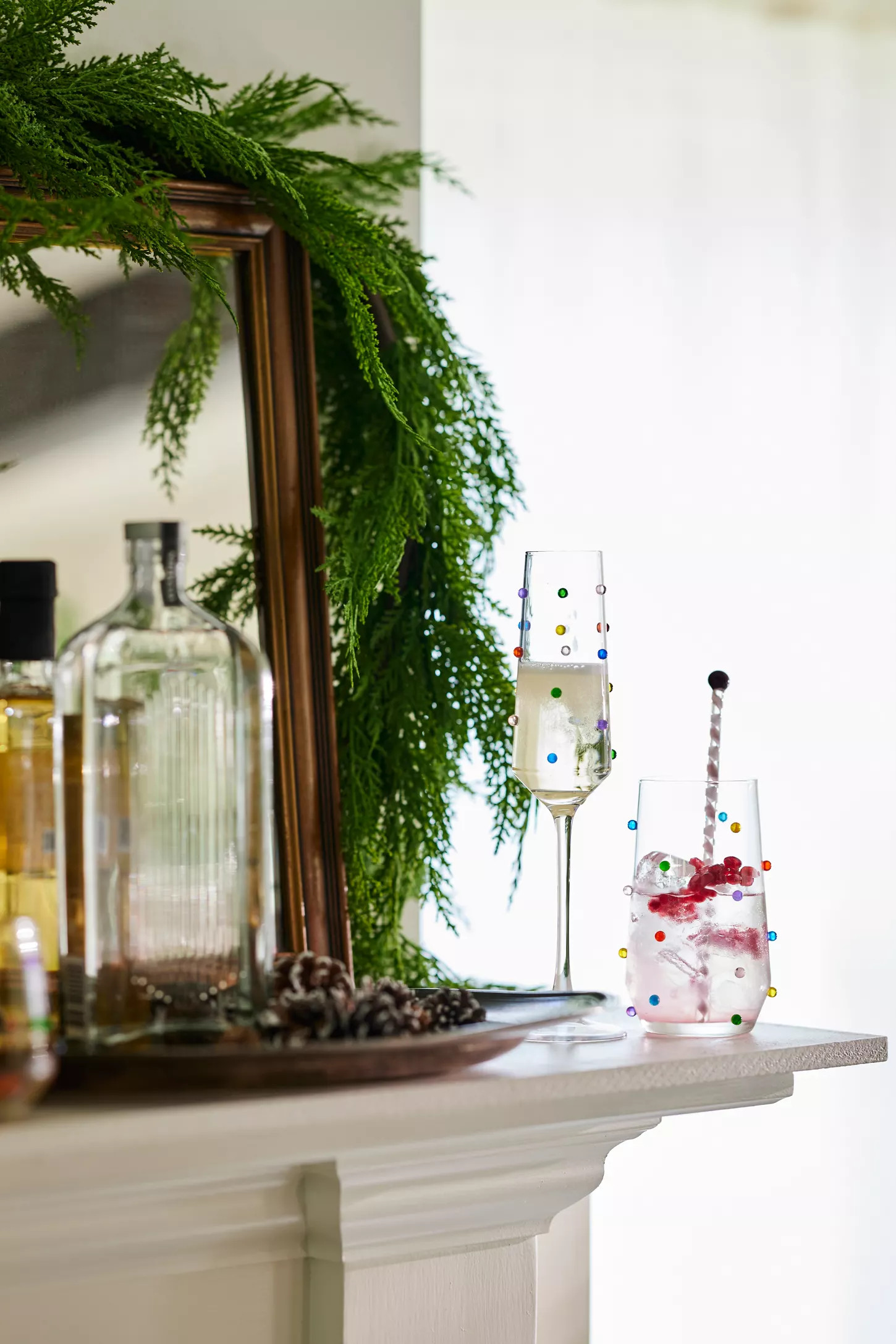 Confetti Flutes, Set of 2 | Anthropologie (US)