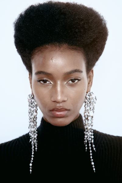 Rib-knit Mock Turtleneck Sweater | H&M (US + CA)