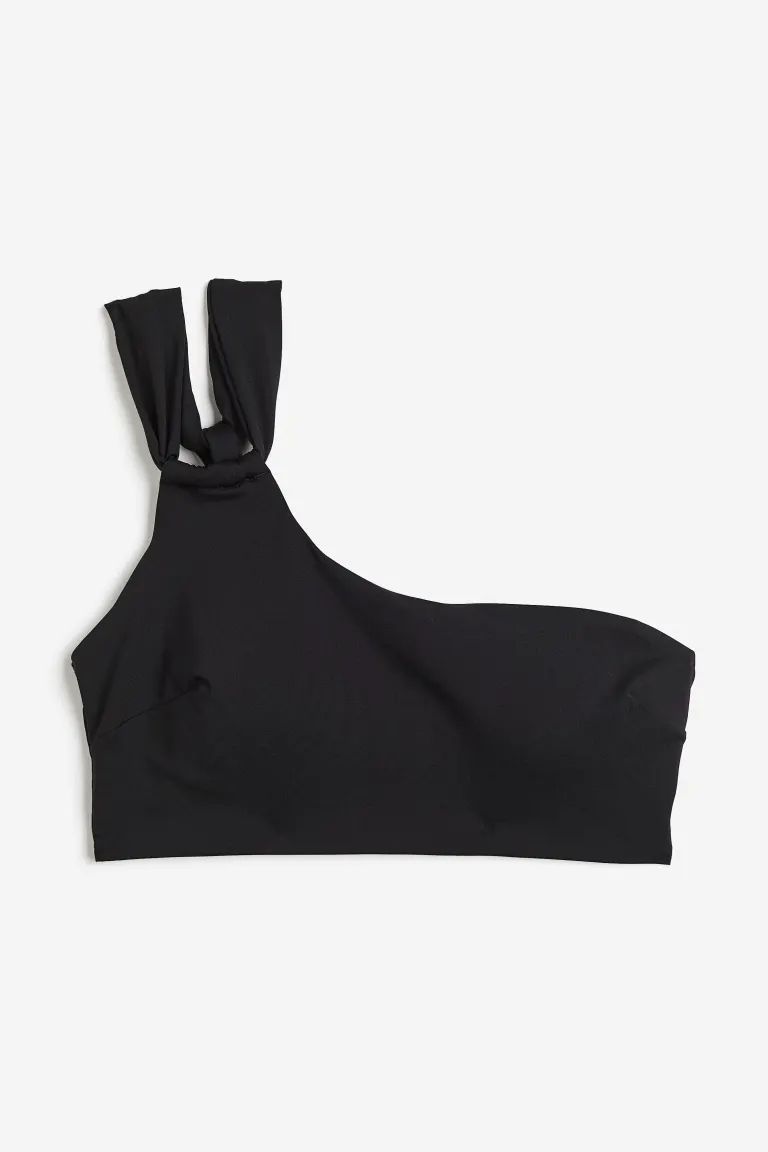 Padded One-shoulder Bikini Top | H&M (US + CA)