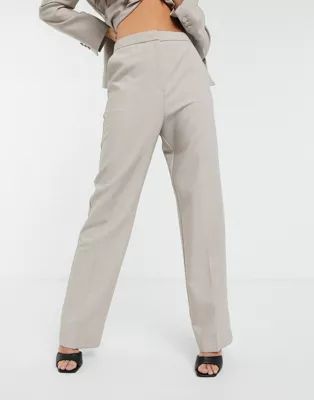 ASOS DESIGN premium suit trousers in soft camel | ASOS (Global)