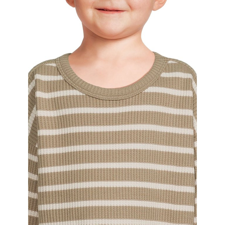 easy-peasy Toddler Boy Long Sleeve Boxy T-Shirt, Sizes 12 Months-5T | Walmart (US)