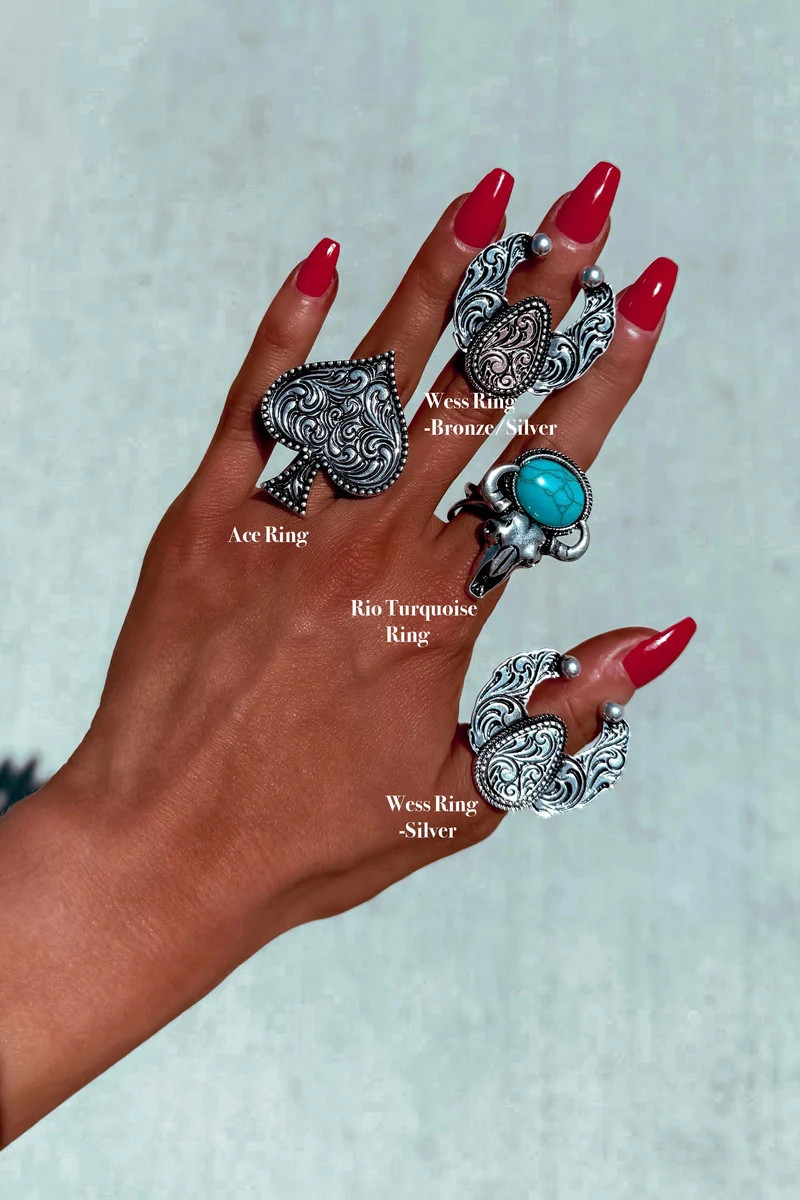 Rodeo Rings *Sold Separately* | Matte Blaque | Matte Blaque