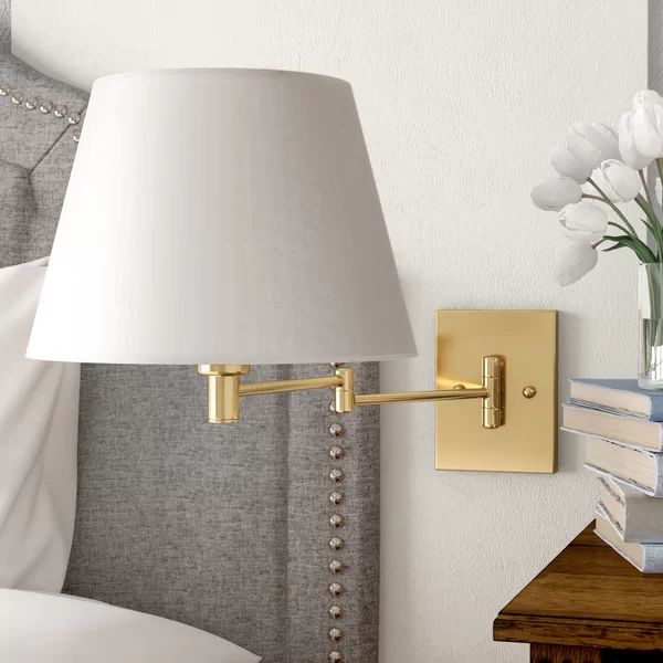 Towanda Steel Plug-in Swing Arm Sconce | Wayfair North America