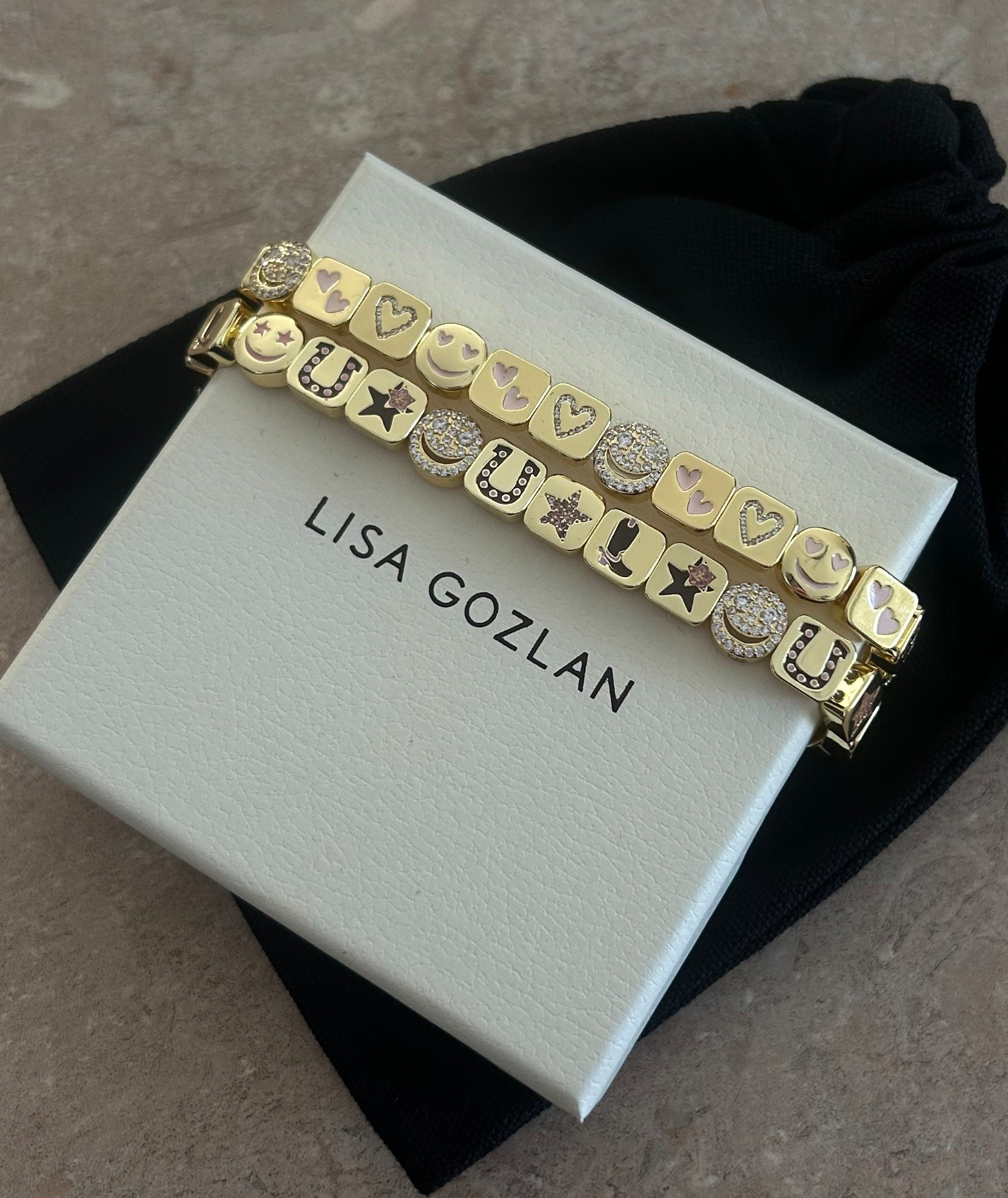 Lisa Gozlan Bracelets “The lover bracelet’ & ‘The Dallas Bracelet’ 
on Lisagozlan.com 

#LTKcanada #LTKgiftguide #LTKbeauty