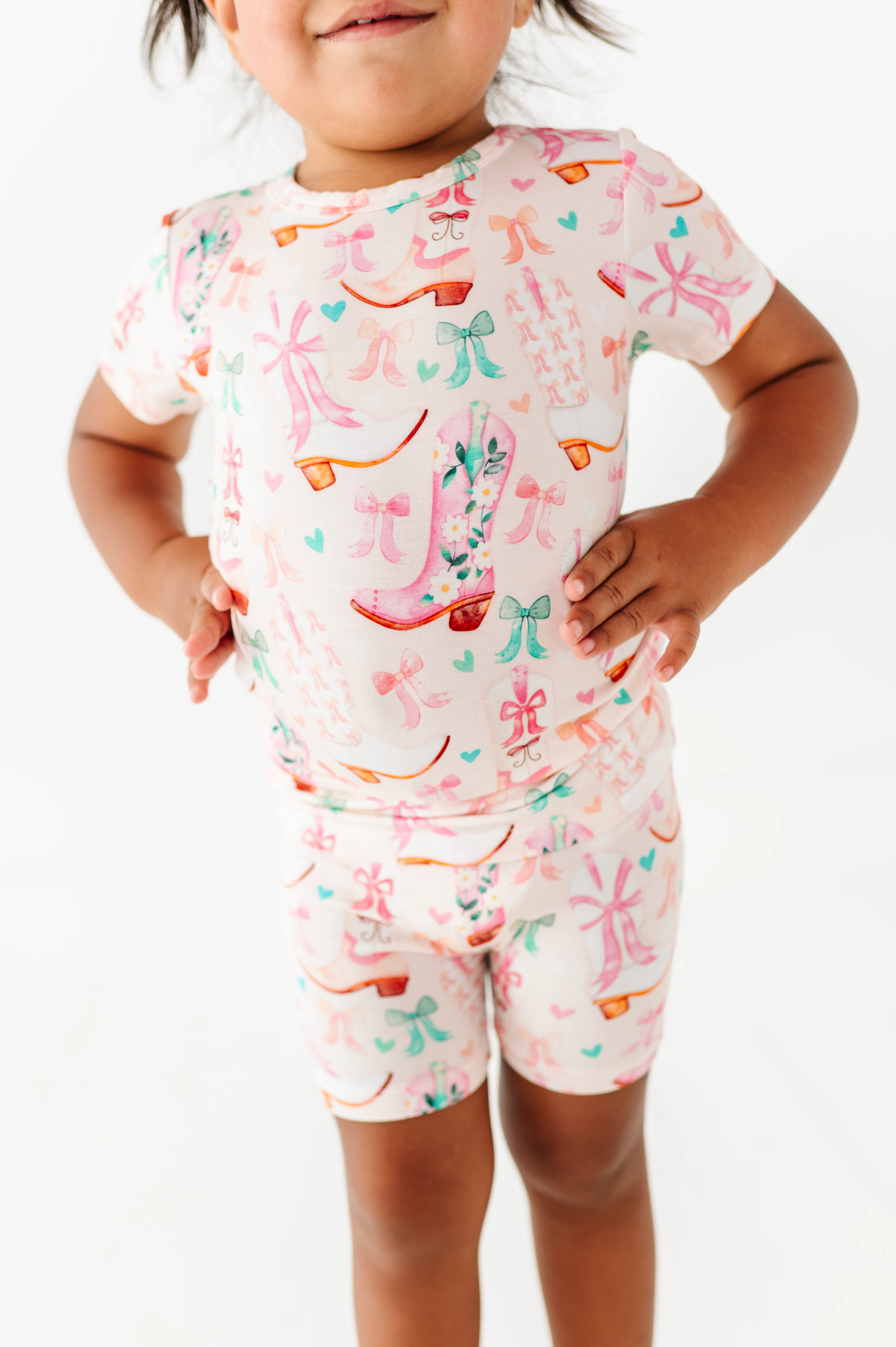 Dolly 2-Piece Pajamas- SHORT | Birdie Bean