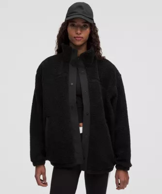 Boucle Fleece Snap-Button Jacket | lululemon (AU)
