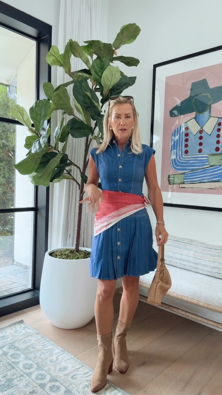 So into denim right now and this dress is so darling!

Dress: xs

#LTKootd #LTKOver40 #LTKSeasonal
