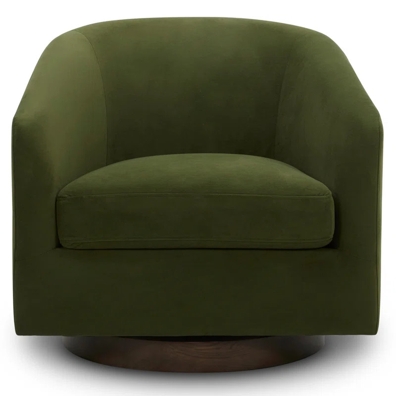 Aiden 31.1'' Wide Swivel Barrel Chair | Wayfair North America
