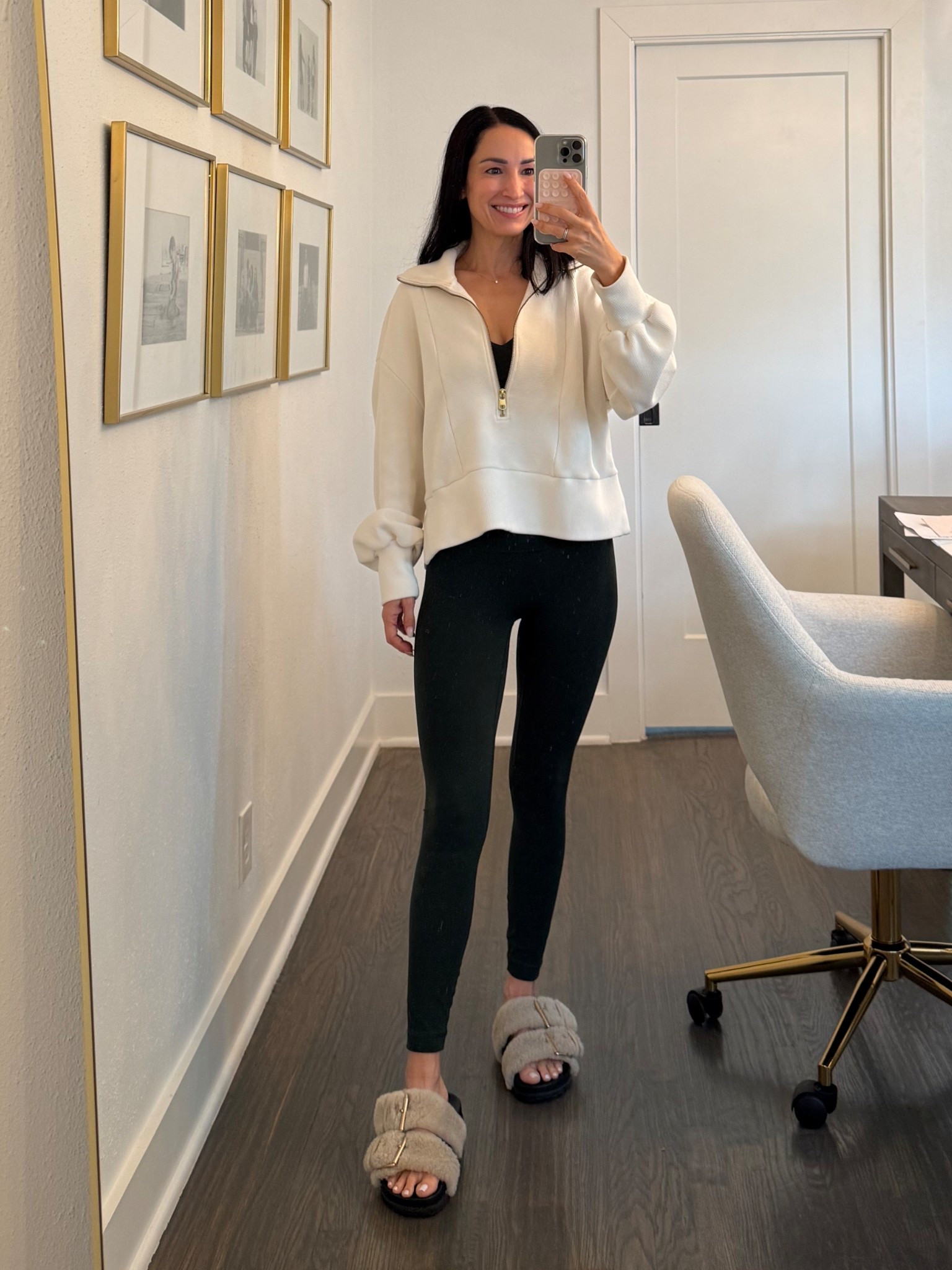 Lululemon align set, varley pullover, All Saints slides restocked in a few sizes  + linking very similar Birkenstock style!

#LTKActive #LTKPetite #LTKOver40