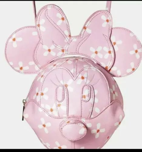 NWT Danielle Nicole Disney Minnie Mouse Purse Crossbody 3D Cherry Blossom Pink  | eBay | eBay US