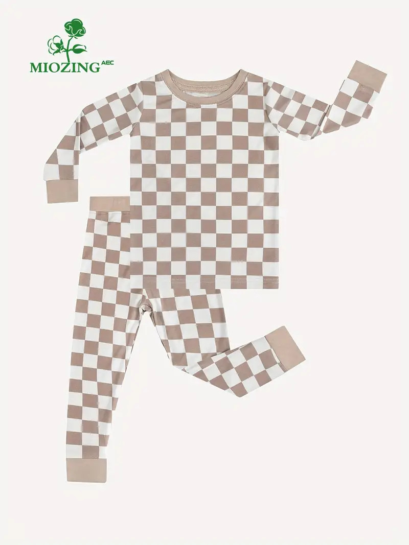 Bamboo Fiber Fabric Toddler Boy's Checkerboard Pattern - Temu | Temu Affiliate Program